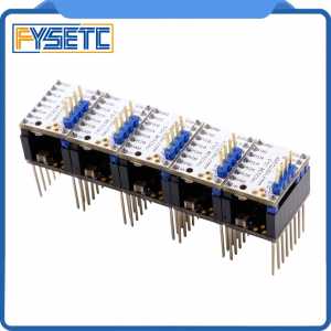 5X TMC2130 V1.1 For SPI Function Stepstick Stepper Motor Driver With Heat Sink 5PCS Step Stick Protector VS TMC2130 V1.0