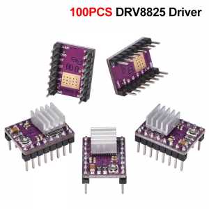 100pcs BIGTREETECH Drv8825 Stepper Motor Driver 8825 A4988 TMC2208 TMC2209 3D Printer Parts For SKR V1.3/V1.4 SKR PRO MKS Board