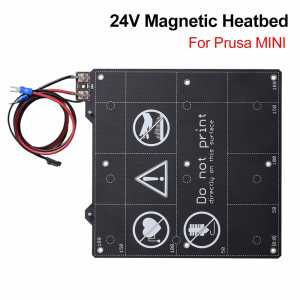 Magnetic Heatbed Steel Sheet 202x186x2mm 24V For Prusa MINI 3D Printer Hotbed heated bed 3D Printer Parts
