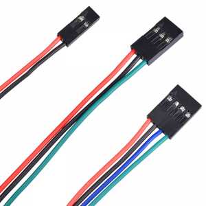 BIQU 70cm Female to Female Jumper Wire with Dupont for 2pin & 3pin 4pin Cable  for 3D Printer part