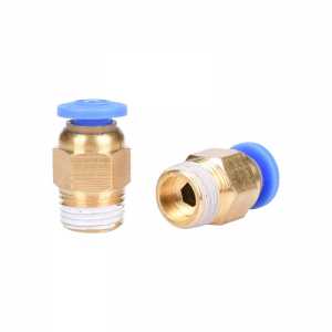 10pcs 3D Printer Hotend Long Distance J-Head Thermal Head Side Remote Adapter Guide Tube Remote Feed Head For 3D V5 1.75MM/3MM