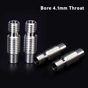 High Quality V6 Throat Heat Break 4.1MM Metal 3D Printer Parts for E3D V6 HOTEND Vocano heater block Filament Remote Feeding