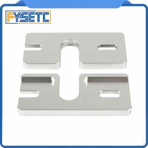2pcs V6 HotEnd Aluminum Groove Mounting Plate For Makergear 3d Printer DIY Prusa Extruder E3d J-head Mount Plates