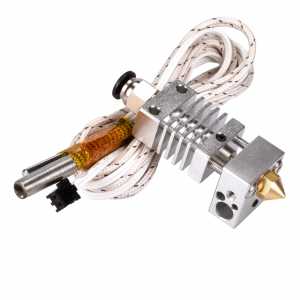 CR10 Hotend Extruder Long distance V6 Extrusion Thermal Heat break Throat 1.75mm for CR10 3D Printer Reprap TC4 Titanium Alloy