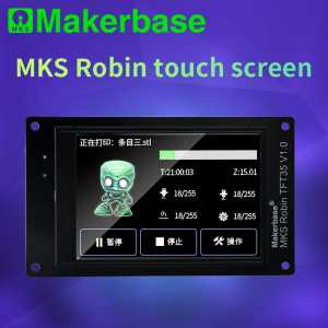 Makerbase 32-Bit MKS Robin touch screen with 2.4/2.8/3.2/3.5/4.3 inch compatible with Robin series board