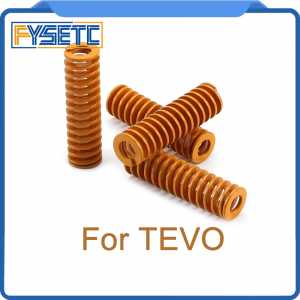 10pcs High Elasticity 3D Printer Parts Spring Imported Length 35mm OD 10mm For Heated Bed TEVO TarantulaSeries 3D Printer
