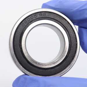 5PCS S6005RS Bearing 25*47*12 mm ABEC-3 440C Stainless Steel S 6005RS Ball Bearings 6005 Stainless Steel Ball Bearing