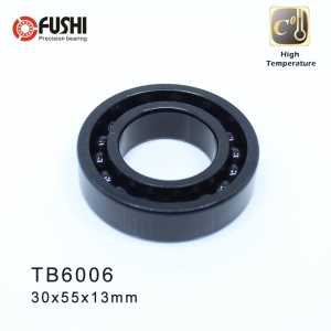 6006 High Temperature Bearing 30*55*13 mm ( 2 Pcs ) 500 Degrees Celsius Full Ball Bearing