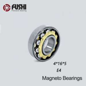 E4 Magneto Bearing 4*16*5 mm ( 1 PC ) Angular Contact Separate Permanent Motor Ball Bearings EN4 FB4