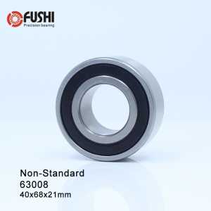 63008 2RS Non-standard 406821 Ball Bearings 40*68*21 mm ABEC-1 ( 2 Pcs ) Bearing