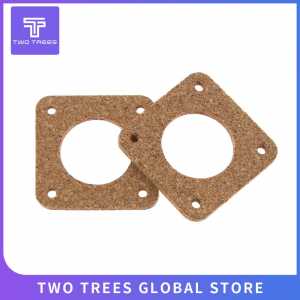 5Pcs Nema 17 Stepper Motor Damper 3mm thickness Cork Gasket Damper Nema17 Stepper Isolator for 3D Printer Wood Shock Absorber