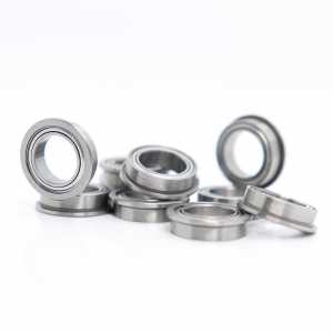 SMF128ZZ Flange Bearing 8x12x3.5 mm 10PCS Double Shielded Stainless Steel Flanged SMF128 Z ZZ Ball Bearings SMF128-2Z SMF128Z
