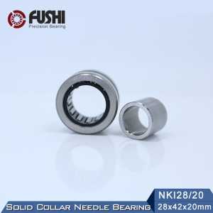 NKI28/20 Bearing 28*42*20 mm ( 5 PC ) Solid Collar Needle Roller Bearings With Inner Ring NKI 28/20 Bearing