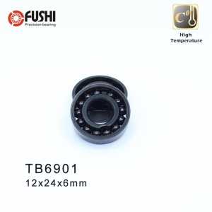 6901 High Temperature Bearing 12*24*6 mm ( 2 Pcs ) 500 Degrees Celsius Thin Section Bearings Full Ball Bearing