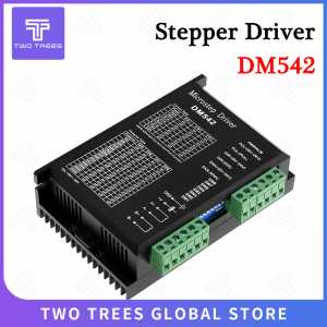 DM542 Stepper Motor Controller 2-phase Digital Stepper Motor Driver 18-48 VDC Max. 4.2A for 57 86 Series Motor.