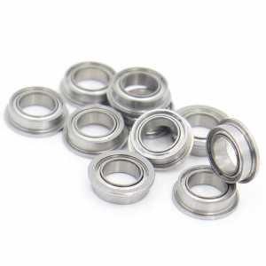 SMF85ZZ Flange Bearing 5x8x2.5 mm 10PCS Double Shielded Stainless Steel Flanged SMF85 Z ZZ Ball Bearings SMF85Z MF85 DDLF-850
