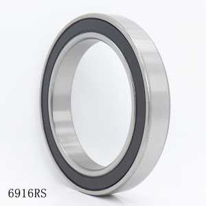 6916 2RS ABEC-1 (2PCS)  80x110x16 Metric Thin Section Bearings 61916RS 6916RS