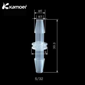 Kamoer Peristaltic Pump Straight Tube Connector Hose Silicone Tube Linker Connector Tube(10 Pcs)