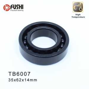 6007 High Temperature Bearing 35*62*14 mm ( 2 Pcs ) 500 Degrees Celsius Full Ball Bearing