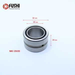 NKI20/20 Bearing 20*32*20 mm ( 5 PC ) Solid Collar Needle Roller Bearings With Inner Ring NKI 20/20 Bearing