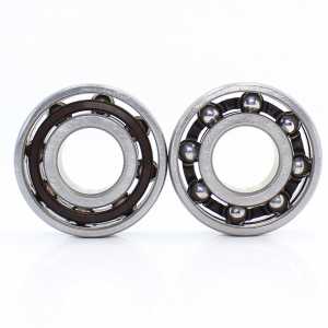6203 OPEN Bearing 17*40*12 mm ABEC-3 8Pcs Mute High Speed For Motorcycles 6203OPEN Ball Bearings With Nylon Cage