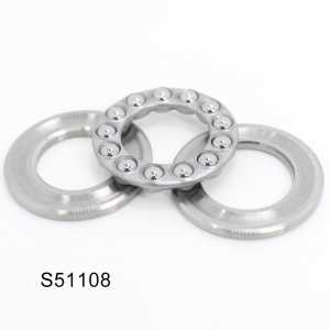 S51108 Bearing 40*60*13 mm ( 1PC ) ABEC-1 Stainless Steel Thrust S 51108 Ball Bearings