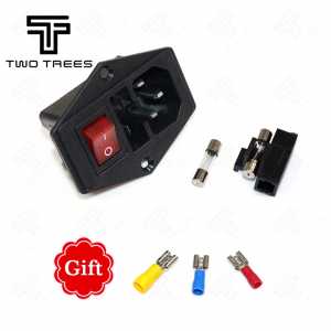 3D 3 in 1 power socket Rocker switch power connector plug power socket switch Voltage current 15 a 220 v / 110 v retailwholesale