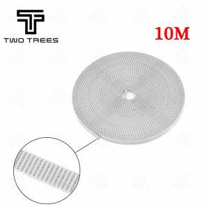 10M/lot 3D Printer Accessories part 2GT-6MM PU with steel core GT2 6mm Open Timing Belt Width 6mm for RepRap Mendel Rostock