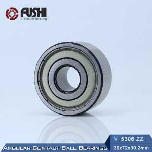 5306 ZZ Bearing 30 x 72 x 30.2 mm ( 1 PC ) Axial Double Row Angular Contact 5306ZZ 3306 ZZ 3056306 Ball Bearings