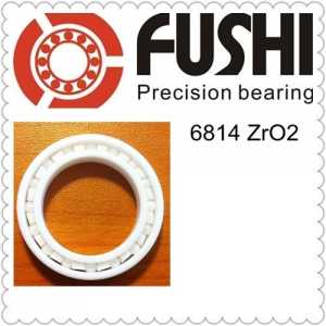 6814 Full Ceramic Bearing ( 1 PC ) 70*90*10 mm ZrO2 Material 6814CE All Zirconia Ceramic 6814 Ball Bearings