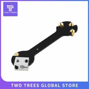 Nozzle Wrench 5 IN 1 Wrench Stay 6mm to 20mm Steel Spanner Wrench Flat For E3D MK8 MK10 Nozzle tool 3D Printer Parts