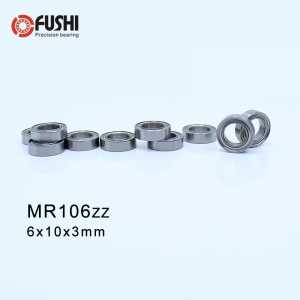 MR106ZZ ABEC-1 (100PCS) 6X10X3mm Miniature Ball Bearings  MR106ZZ