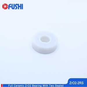 6208 Full Ceramic Bearing ZrO2 1PC 40*80*18 mm P5 6208RS Double Sealed Dust Proof 6208 RS 2RS Ceramic Ball Bearings 6208CE
