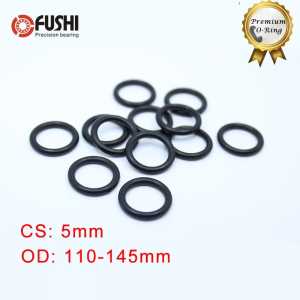 CS5mm NBR Rubber O RING OD 110/115/120/125/130/135/140*5 mm 20PCS O-Ring Nitrile Gasket seal Thickness 5mm ORing