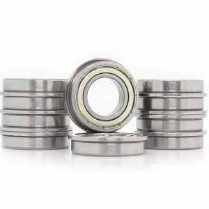 F6902ZZ Flange Bearing 15x28x7mm 10PC Double Shielded Deep Groove Flanged F6902 Z ZZ Ball Bearings F6902-2Z F6902Z