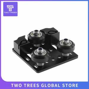 3D printe V-Slot Openbuilds Y-Axis Slider Aluminum Plate buckle 2020 Aluminum Profile with timing belt buckle for Tronxy X3 Tevo