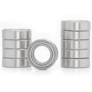 SMR137ZZ Bearing 7*13*4 mm ( 10PCS ) ABEC-1 Stainless Steel Ball Bearings Shielded  SMR137Z SMR137 Z ZZ