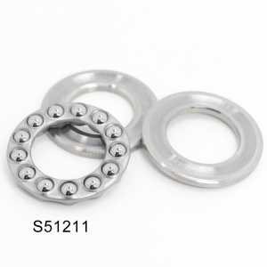 S51211 Bearing 55*90*25 mm ( 1PC ) ABEC-1 Stainless Steel Thrust S 51211 Ball Bearings