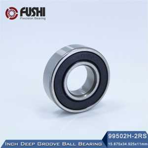 95502 2RS Bearing 15.875*34.925*11 mm ( 4 Pcs ) Inch Ball Bearings 499502 99502H RS 2RS