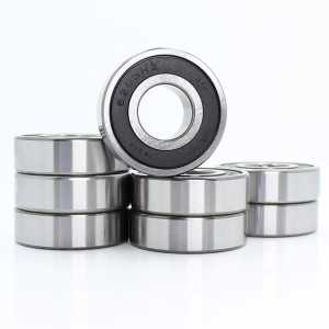 6203RZ Bearing 17*40*12 mm ABEC-3 8Pcs Mute High Speed For Motorcycles 6203 RS 2RZ Ball Bearings 6203RS 2RS With Nylon Cage