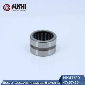 NK47/20 Bearing 47*57*20 mm ( 5 PC ) Solid Collar Needle Roller Bearings Without Inner Ring NK47/20 NK4720 Bearing