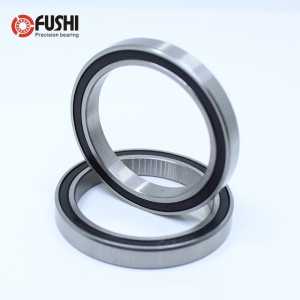 6816 2RS ABEC-1 (2PCS)  80x100x10MM  Metric Thin Section Bearings 61816 RS 6816RS
