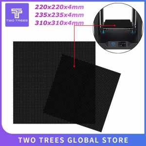 Lattice glass 220*220*4/310*310*4/235*235*4mm heatbed Build Surface Glass Platform Heated bed for MK2 MK3 Hot bed For 3D Printer