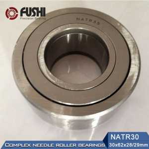 NATR30 Roller Followers Bearings 30*62*29*28mm ( 1 PC) Yoke Type Track Rollers NATR 30 Bearing NATD30