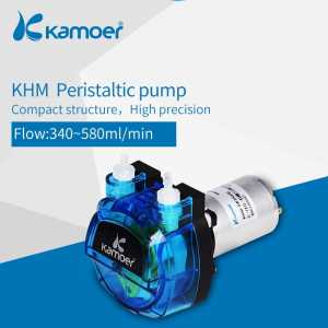 Kamoer KHM peristaltic pump  High-precision  DC motor with Plastic gear drive(Norprene tunbe or silicone tube)
