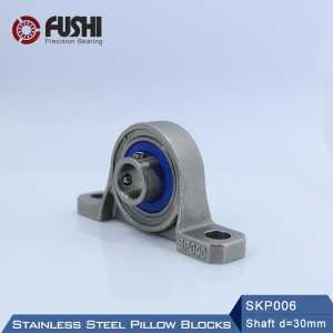 SKP006 Bearing Shaft 30mm ( 1 Pc ) SSKP006 Stainless Steel Pillow Block S KP006 30 mm Bearings
