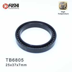 6805 High Temperature Bearing 25*37*7 mm ( 2 Pcs ) 500 Degrees Celsius Thin Section Bearings Full Ball Bearing