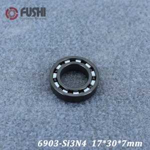 6903 Full Ceramic Bearing ( 1 PC ) 17*30*7 mm Si3N4 Material 6903CE All Silicon Nitride Ceramic 6903 Ball Bearings
