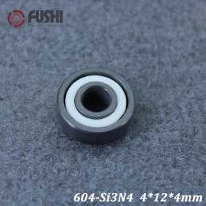 604 Full Ceramic Bearing ( 1 PC ) 4*12*4 mm Si3N4 Material 604CE All Silicon Nitride Ceramic Ball Bearings
