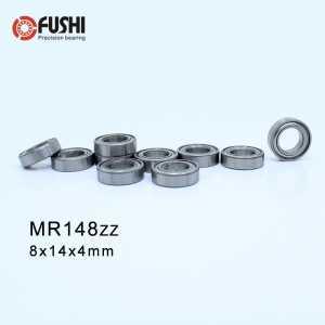 MR148ZZ ABEC-1 (50PCS) 8X14X4mm Miniature Ball Bearings MR148ZZ